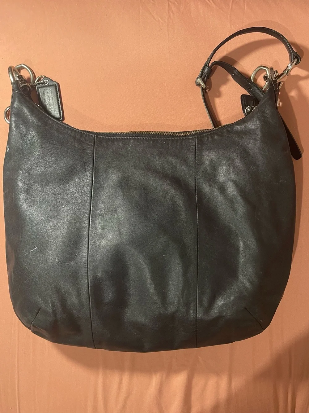 Coach Kristin Hobo Black Bag
